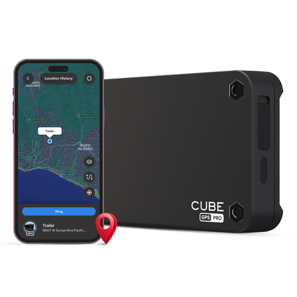Magnetic GPS Tracker with 1-Year Battery Life | Cube Tracker