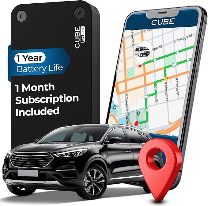 Cube GPS PRO Tracker: Magnetic GPS Tracker | 1 Year Battery Life | 4G LTE | Real-Time Tracking - Amazon Shop