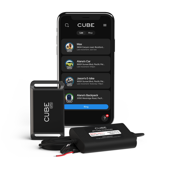 Cube GPS Car Tracking Bundle | Best GPS Tracker