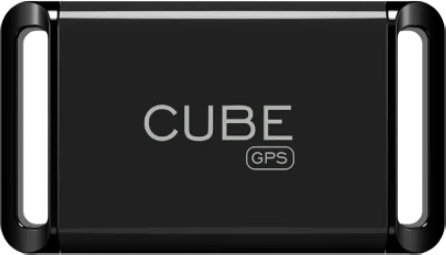 Regular Cube GPS tracker with its original proportions