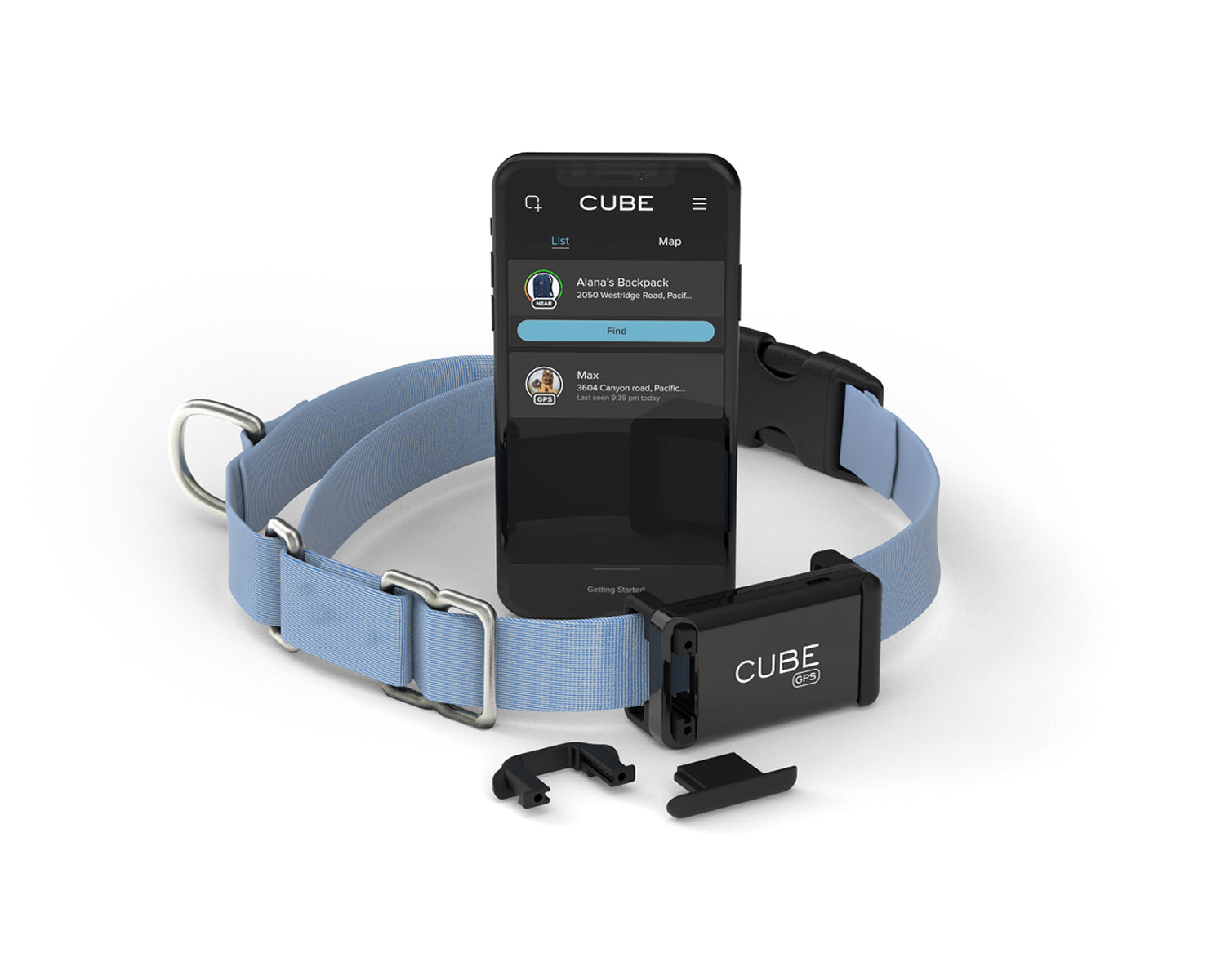 Cube GPS tracker family