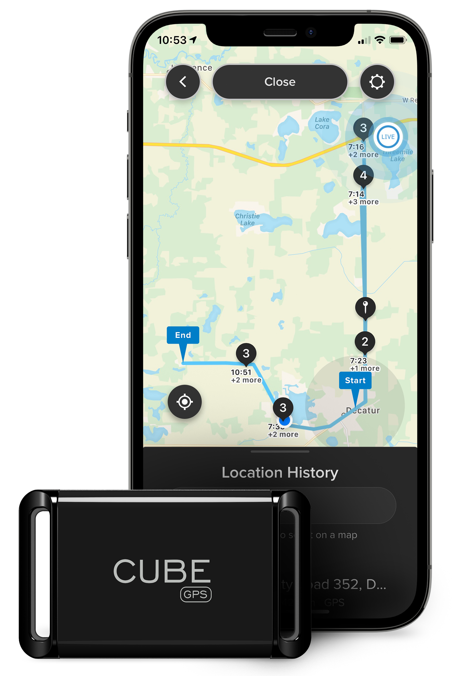 Cube Tracker app screenshot